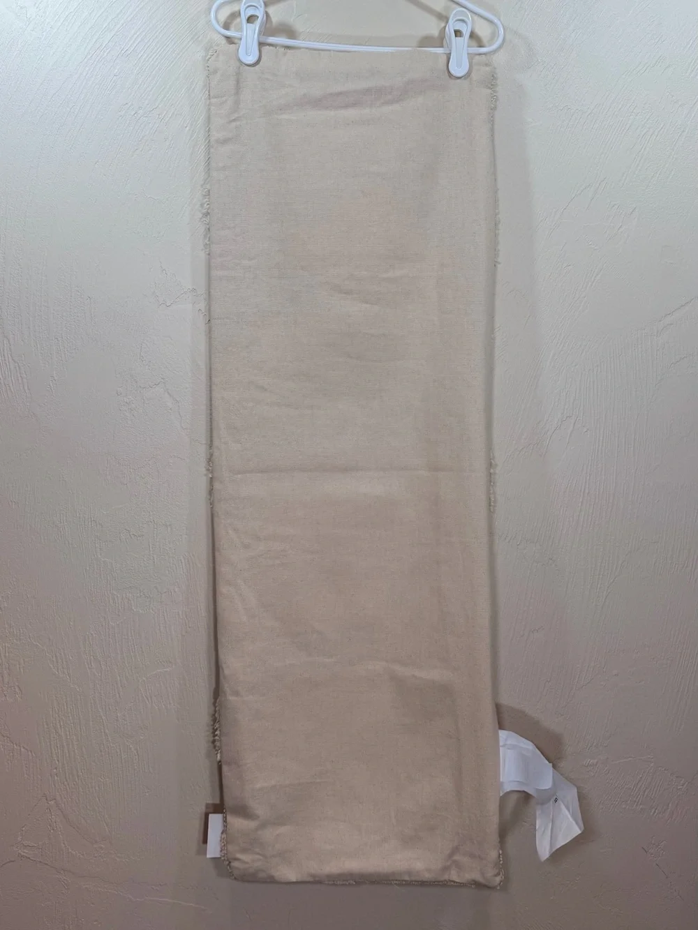 Hobby Lobby Boho Cream Woven Stripe Lumbar Pillow